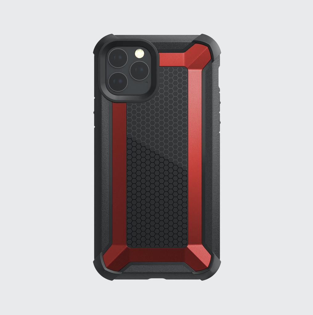Estuche xdoria defense tactical iphone 11 pro (5.8) color rojo / negro