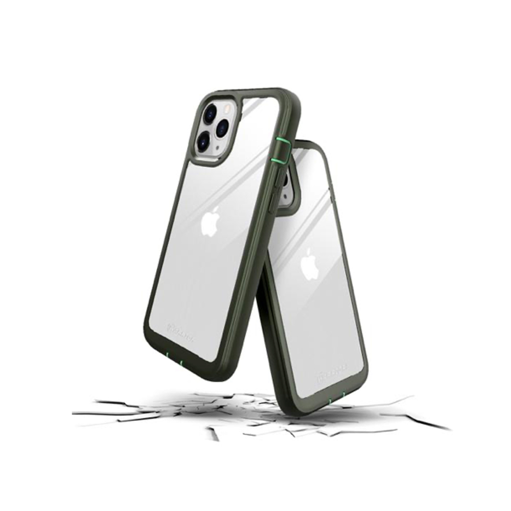 estuches clasico prodigee warrior apple iphone 12 mini color verde