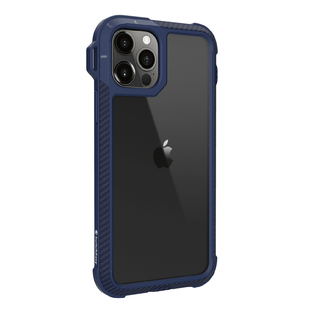 Estuche switcheasy explorer protective iphone 12 / 12 pro color azul marino