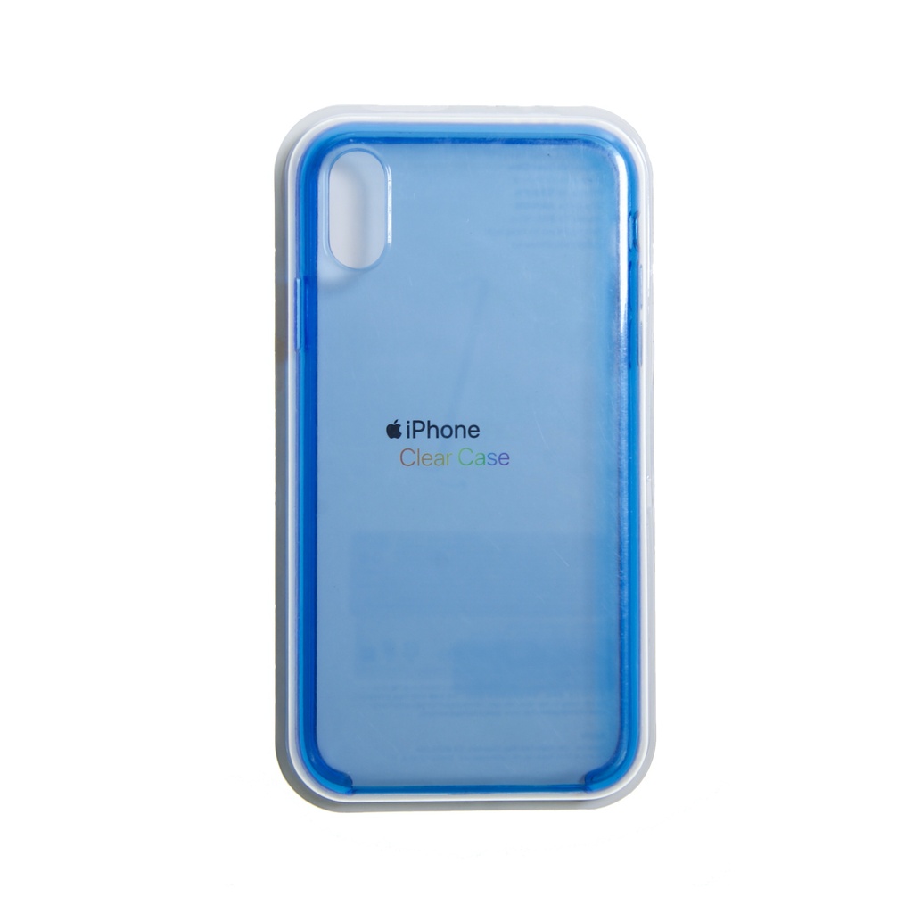 Estuche apple iphone 6 / 6s plus color transparente / celeste