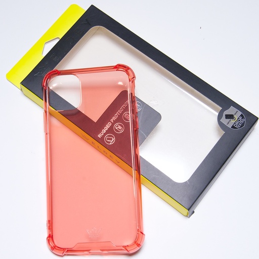 [07-045-011-0039-0189] Estuche el rey hard case flexible reforzado iphone 11 pro color rojo