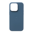 Estuche el rey silicon case magsafe iphone 14 plus color azul marino