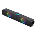 Gadget 1hora bocina bluetooth portatil 5.3 boc241 color negro