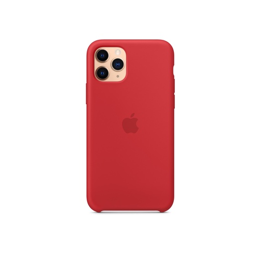 [07-031-003-0003-0189] Estuche apple original silicon iphone 11 pro (5.8) color rojo
